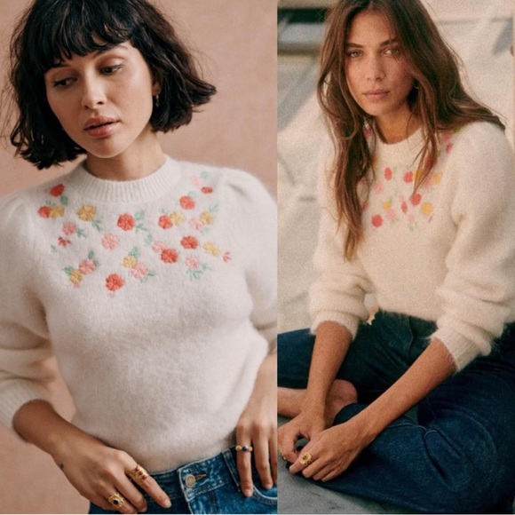 Sezane Sweaters - sezane ombline sweater size L